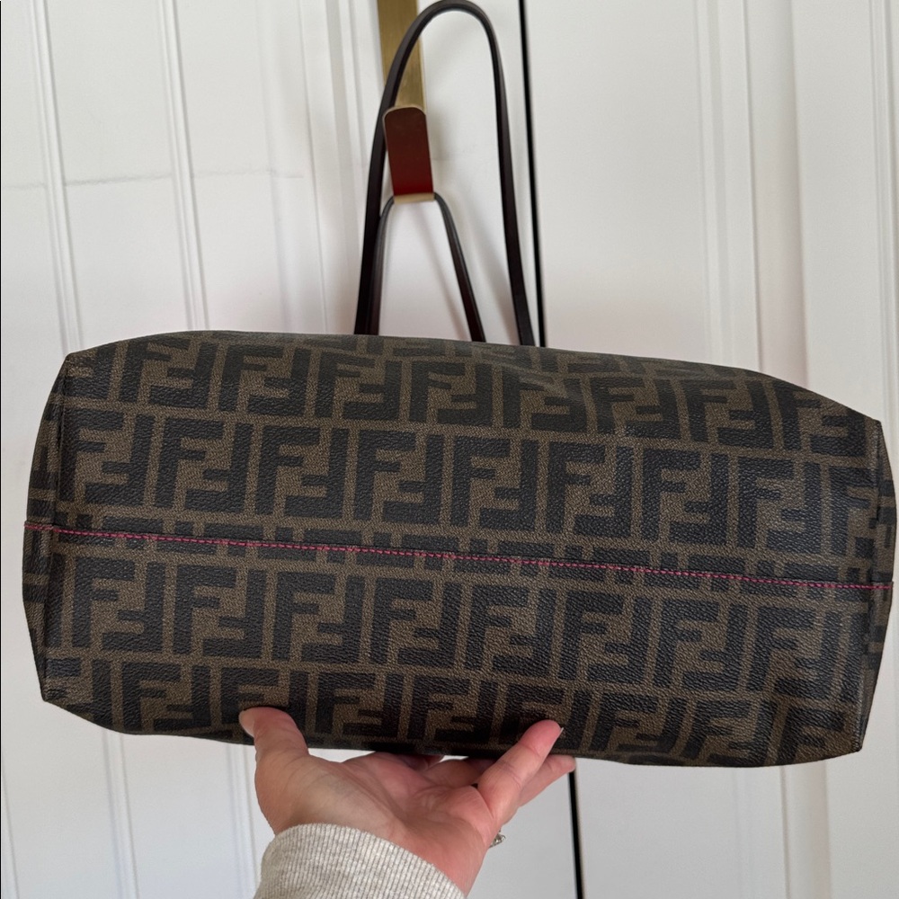 FENDI ZUCCA Monogram Ombre’ Tote - Picture 5 of 13